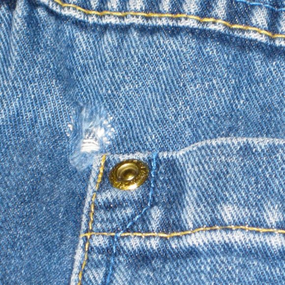 Kids FAT ALBERT & The Junk Yard Gang FUBU Platinum Denim Jean Jacket S 8 - 10 - Picture 4 of 8